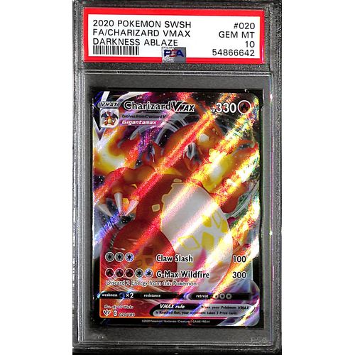 Charizard VMAX - Darkness Ablaze - PSA 10