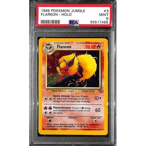 Pokemon Holo Jungle Flareon 3/64 hotsell