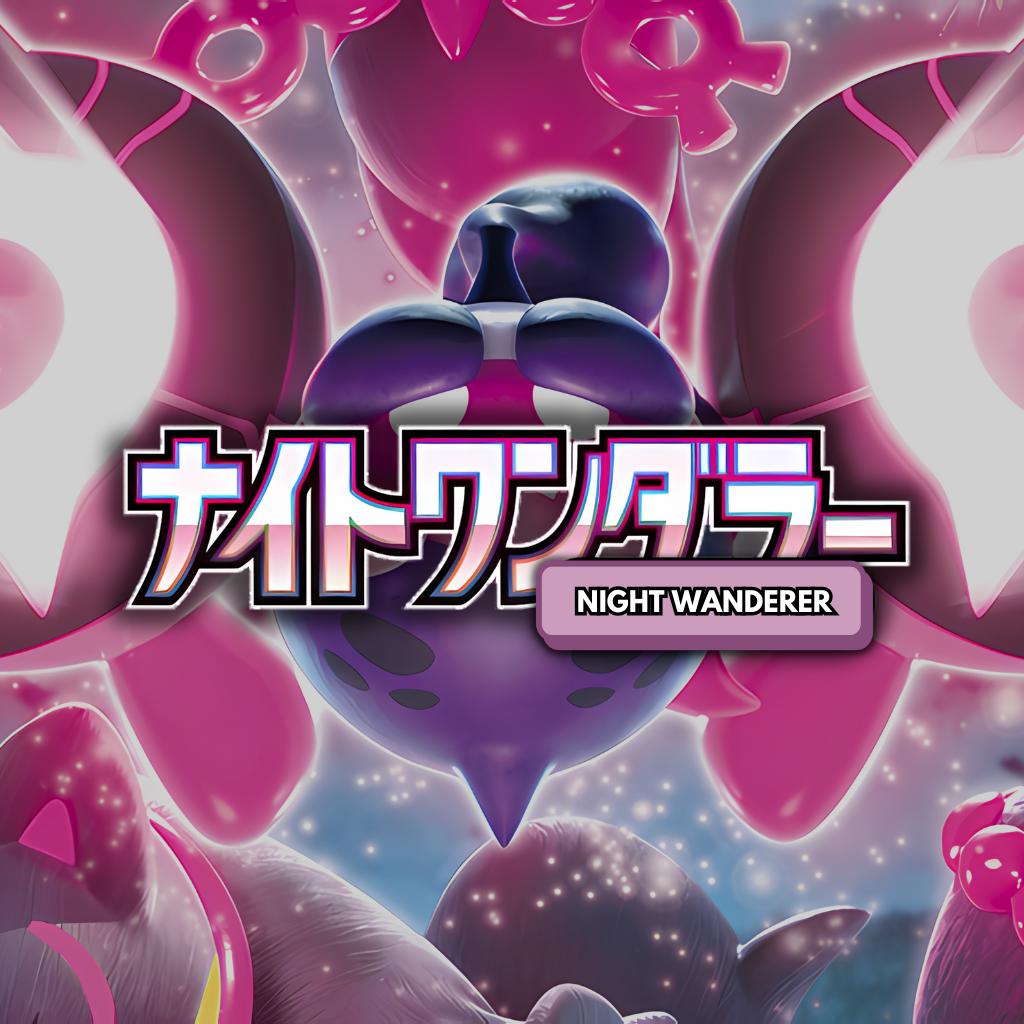 Japanese Pokémon TCG - Scarlet and Violet - Night Wanderer