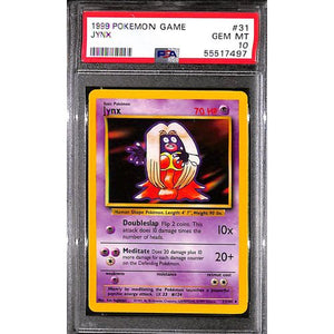 PSA10 - 1999 Pokemon - Jynx 31/102 - TCGroupAU