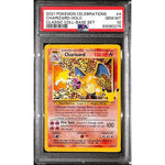 PSA10 - 2021 Pokemon - Charizard Holo 4/102 - Celebrations Classic Coll Base Set Graded Card