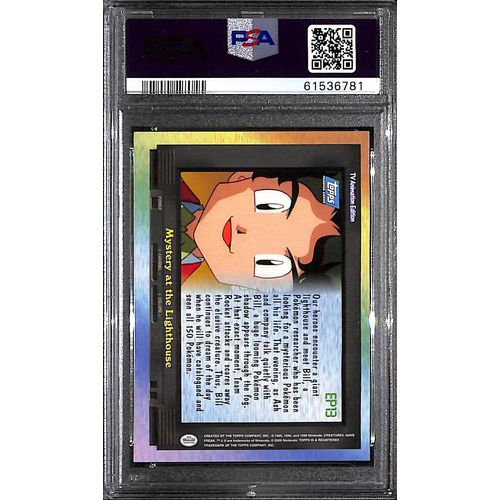 PSA10 - 2000 Pokemon - Topps Mystery/Lighthouse Animation Ser.2 EPSD.CARD - TCGroupAU