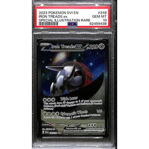 PSA10 - 2023 Pokemon - Iron Treads Ex 248/198 Scarlet & Violet Special Illustration Rare - TCGroupAU