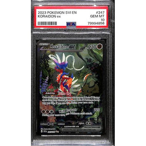 PSA10 - 2023 Pokemon - Koraidon Ex 247/198 Scarlet & Violet - TCGroupAU