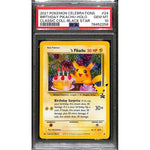 PSA10 - 2021 Pokemon - Birthday Pikachu Holo 25 Classic Collection Black Star Celebrations - TCGroupAU