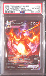 PSA10 - 2022 Pokemon - FA/Charizard Vmax SWSH261 - Ultra-Premium Collection Graded Card