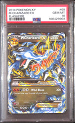 PSA10 - 2014 Pokemon - M Charizard Ex 69/106 - Flashfire Graded Card