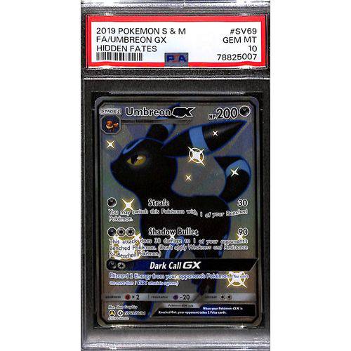 PSA10 - 2019 Umbreon GX - SV69/SV94 - Hidden Fates - TCGroupAU