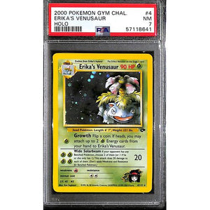 PSA7 - 2000 Pokemon - Erika's Venusaur Holo 4/132 - Gym Challenge - TCGroupAU