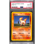 PSA10 - 1999 Pokemon - Ponyta 60/102 Graded Card