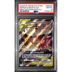 PSA8 - 2020 Pokemon - Black Star Espeon & Deoxys Gx SM240 - Tag Team Pwr.Cll Graded Card