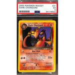 PSA5 - 2000 Pokemon - Dark Charizard 21/82 Rocket - TCGroupAU