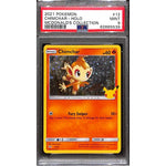 PSA9 - 2021 Pokemon - Chimchar Holo 12/25 - McDonalds Collection Graded Card