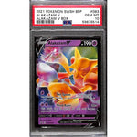 PSA10 - 2021 Pokemon - Alakazam V SWSH083 - Alakazam V Box Graded Card