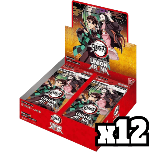 Union Arena TCG - Demon Slayer: Kimetsu no Yaiba UA05BT - Sealed Case (12 Booster Box) - TCGroupAU