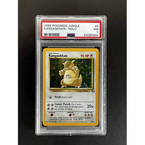 PSA7 1999 Pokemon Kangaskhan Holo - 5/64 - Jungle Graded Card