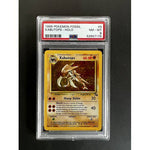 PSA8 1999 Pokemon Kabutops Holo - 9/62 - Fossil Graded Card