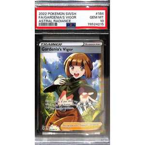 PSA10 - 2022 Pokemon FA/Gardenia's Vigor 184/189 Astral Radiance - TCGroupAU