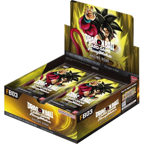 Dragon Ball Super Card Game - Fusion World - Raging Roar [FB03] - Booster Box Booster Box