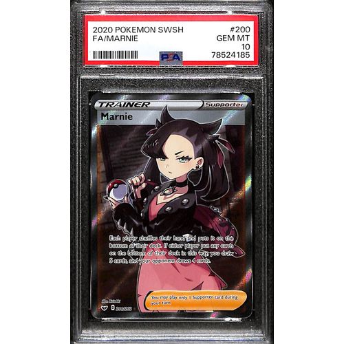 PSA10 - 2020 Pokemon FA/Marnie 200/202 - TCGroupAU