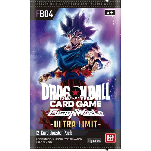 Dragon Ball Super Card Game - Fusion World - Ultra Limit [FB04] x12 [Sealed Case] Sealed Case