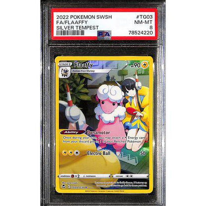 PSA8 2022 Pokemon SWSH FA/Flaaffy TG03/TG30 - Silver Tempest - TCGroupAU