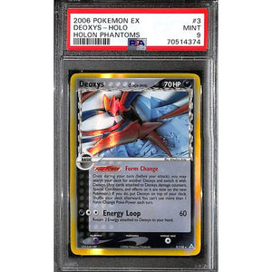 PSA9 - 2006 Pokemon - Deoxys Holo 3/110 Holon Phantoms - TCGroupAU