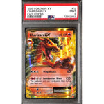 PSA9 - 2016 Pokemon - Charizard Ex 12/108 - Evolutions Graded Card