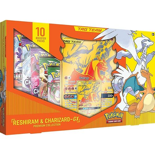 Pokémon Trading Card Game - Reshiram & Charizard GX Premium - Collection Box Special Set