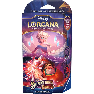 Disney Lorcana Trading Card Game - Shimmering Skies - Set 5 - Starter Deck Booster Box