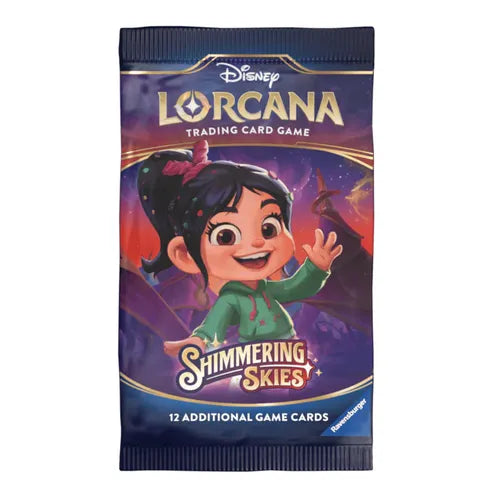 Disney Lorcana Trading Card Game - Shimmering Skies - Booster Pack Booster Pack