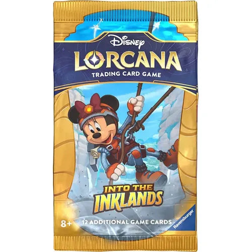 Disney Lorcana Trading Card Game - Into The Inklands - Booster Pack Booster Pack