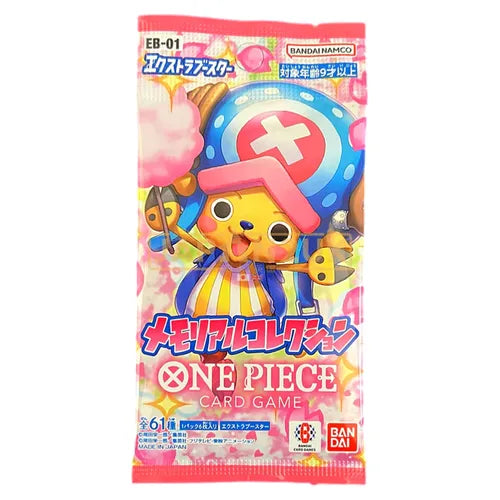 One Piece Card Game - Extra Booster Memorial Collection EB-01 Booster Box - Japanese Booster Box