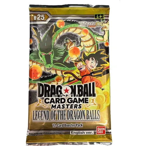 Dragon Ball Super Card Game - Masters Zenkai Series Set 08 Legend Of The Dragon Balls [DBS-B25] - Booster Pack Booster Pack