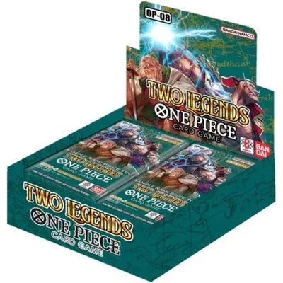 BANDAI - One Piece - Two Legends OP-08 - Booster Box - English Collectible Trading Cards