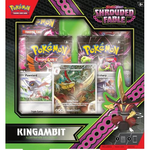 POKÉMON TCG Scarlet & Violet 6.5: Shrouded Fable Kingambit Illustration Collection - PokéBox Australia