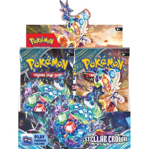 Pokémon Trading Card Game -  Scarlet & Violet 7 - Stellar Crown - Booster Box Booster Box