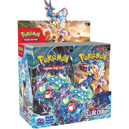 Pokémon Trading Card Game -  Scarlet & Violet 7 - Stellar Crown - Booster Box Booster Box