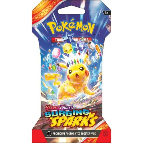 Pokémon Trading Card Game - Scarlet & Violet 8: Surging Sparks - Blister Pack Single Packs