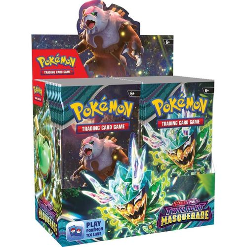 POKÉMON TCG Scarlet & Violet 6: Twilight Masquerade Booster Box - TCGroupAU