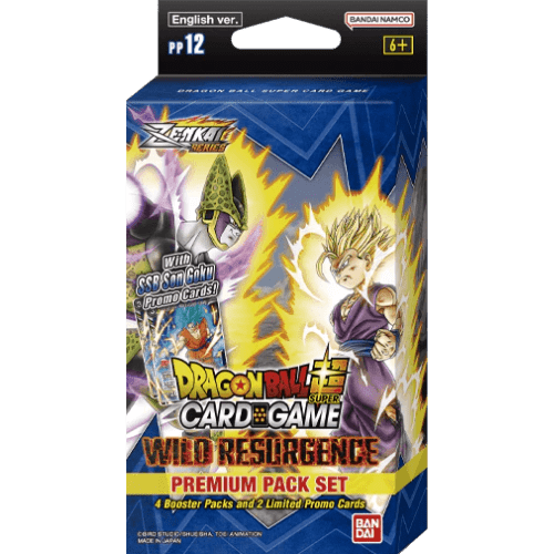 Dragon Ball Super Card Game - Zenkai Series 04 Wild Resurgence - Premium Pack [PP12] Special Set