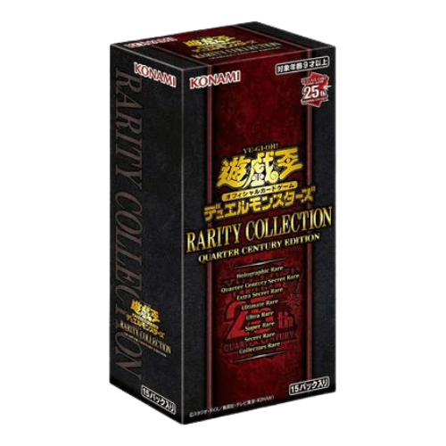 Yu-Gi-Oh! Rarity Collection Quarter Century Edition - Booster Box - Japanese Booster Box