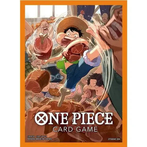 BANDAI - One Piece Card Game - Monkey.D.Luffy Sleeves Card Game Accessories