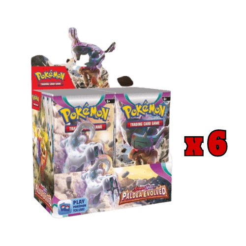Pokémon Trading Card Game - Scarlet & Violet 2: Paldea Evolved - Sealed Case x6 Booster Box Sealed Case