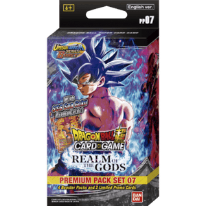 Dragon Ball Super Card Game - Series 16 UW7 Realm of the Gods - Premium Pack [PP07] Special Set