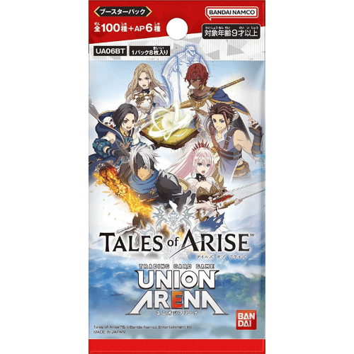 BANDAI - Union Arena - UA06BT - Tales of Arise - Booster Pack - Japanese Booster Pack