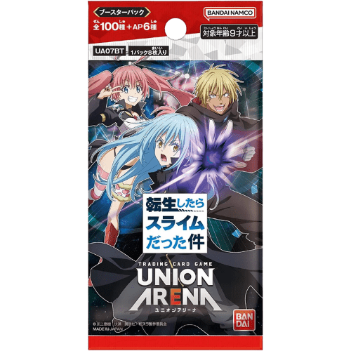 BANDAI - Union Arena - UA07BT - That Time I Got Reincarnated As a Slime - Booster Pack - Japanese Booster Pack