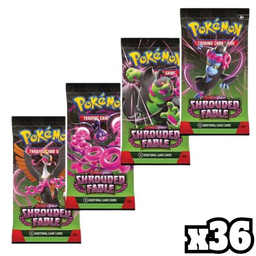 Pokémon Trading Card Game - Scarlet & Violet 6.5: Shrouded Fable - Booster Pack Bundle x36 Booster Pack