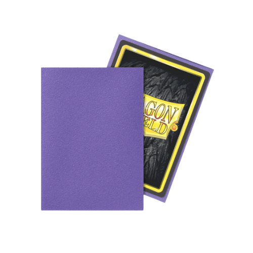 Dragon Shield - Standard Matte Nebula Purple Sleeves - 100 Pack