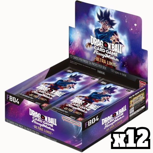 Dragon Ball Super Card Game - Fusion World - Ultra Limit [FB04] x12 [Sealed Case] Sealed Case